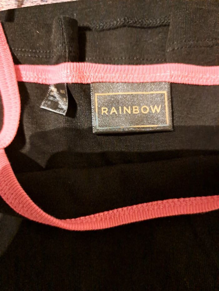 Top noir et rose T42 - photo numéro 2