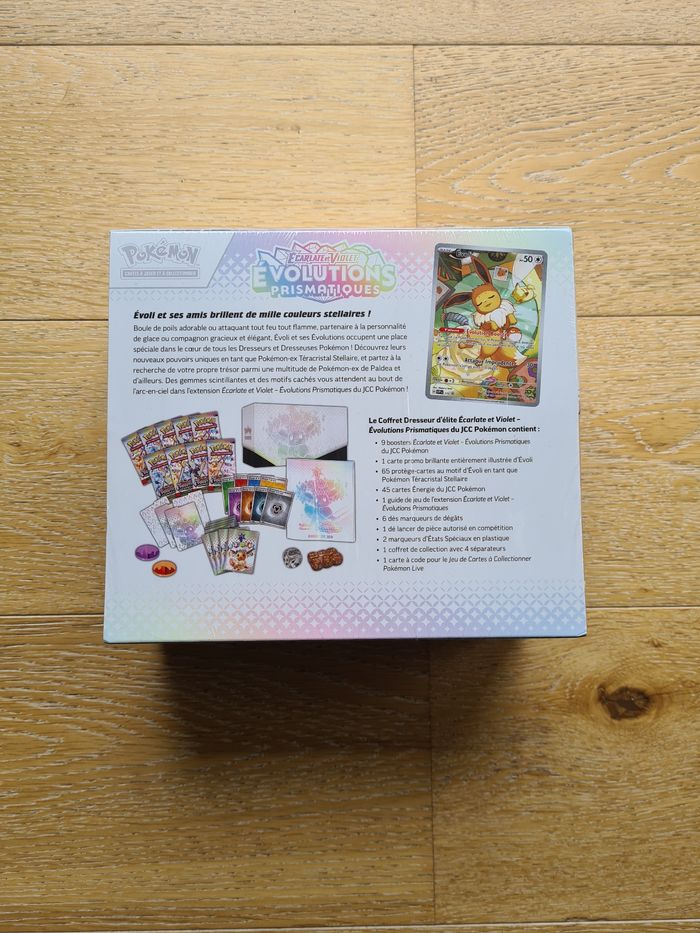 ETB - Pokémon Évolution Prismatique EV8.5 !! - photo numéro 2