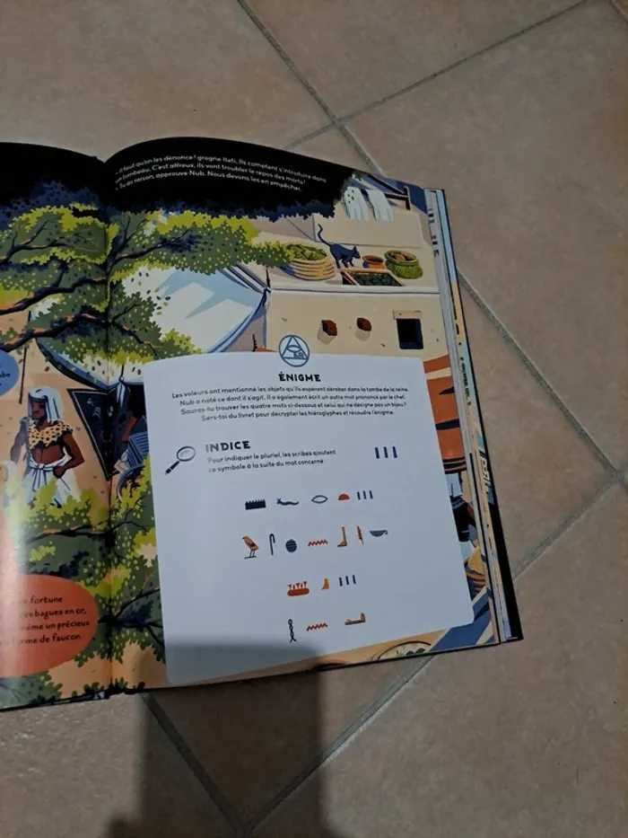 Livre d'énigmes sur l'Égypte - photo numéro 3