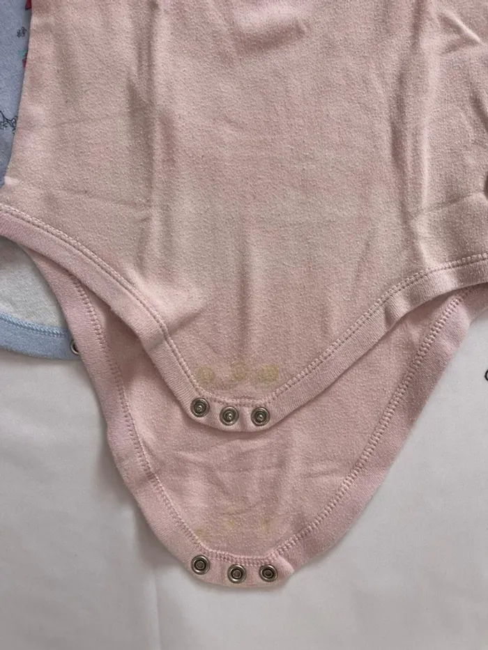 Lot de 4 bodys bébé fille – Disney Baby by Primark – Manches courtes – Marie des Aristochats - photo numéro 4