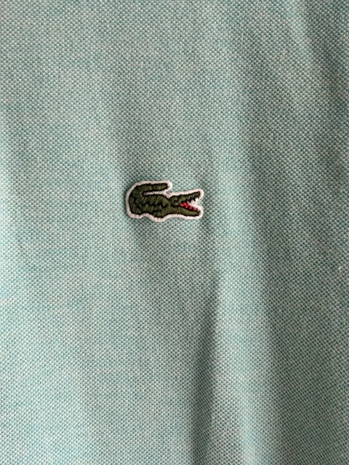 Polo Lacoste Turquoise - photo numéro 2