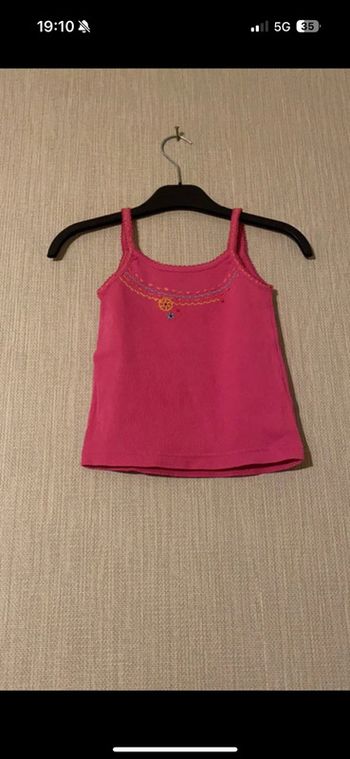 Debardeur rose 5 ans Sergent Major