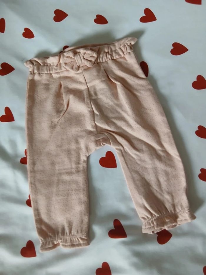Pantalon fille 6 mois pomette - photo numéro 3