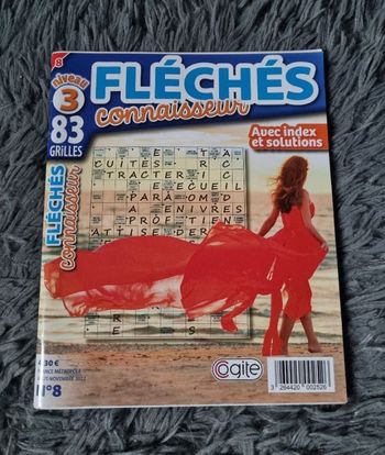 Livre de jeu fléchés (connaisseur) niveau 3 (83grilles)