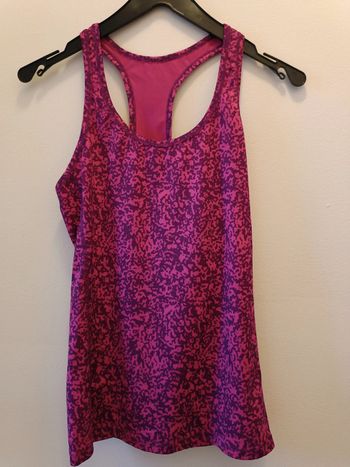 Débardeur/top  rose et violet pour le sport- neuf
