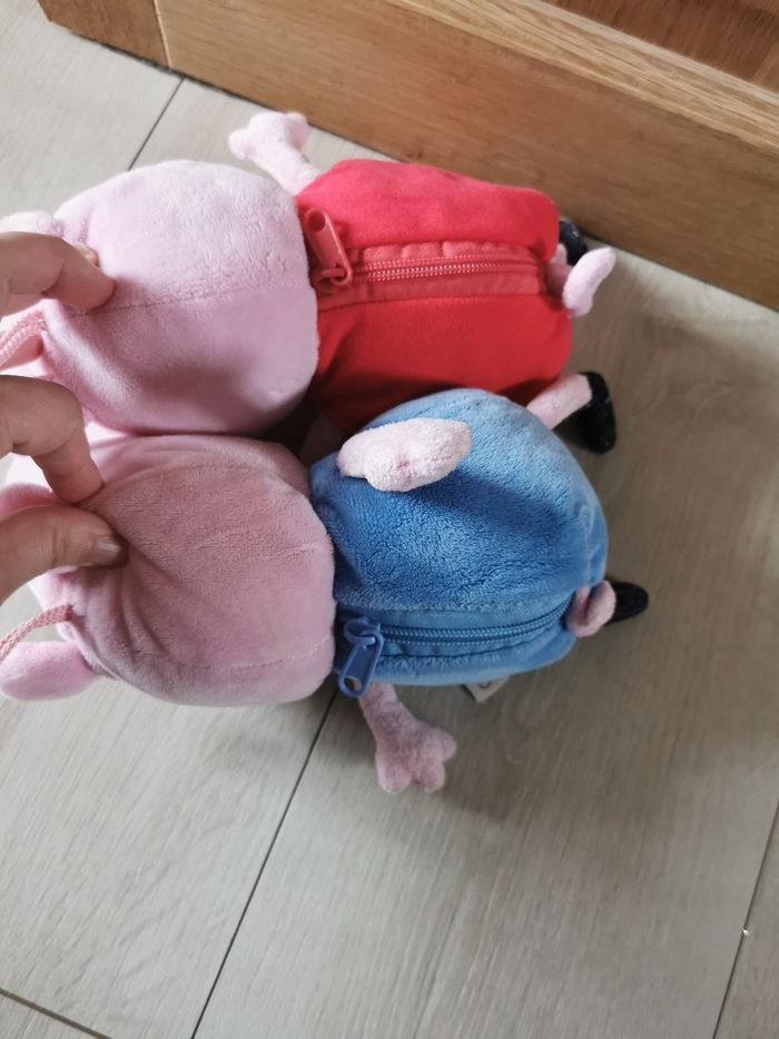 Lots peluches peppa pig - photo numéro 3