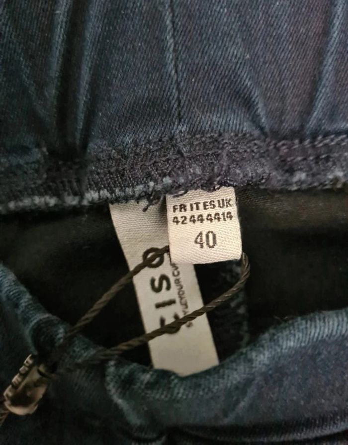 Pantalon en denim slim fit - ciso neuf - photo numéro 4