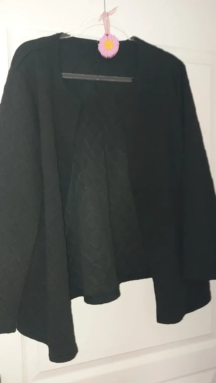Gilet long noir