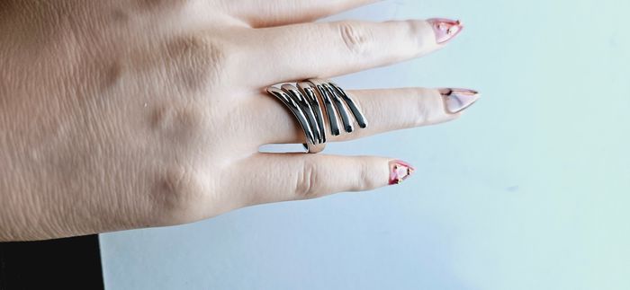 Jolie bague en argent massif 925 - photo numéro 3