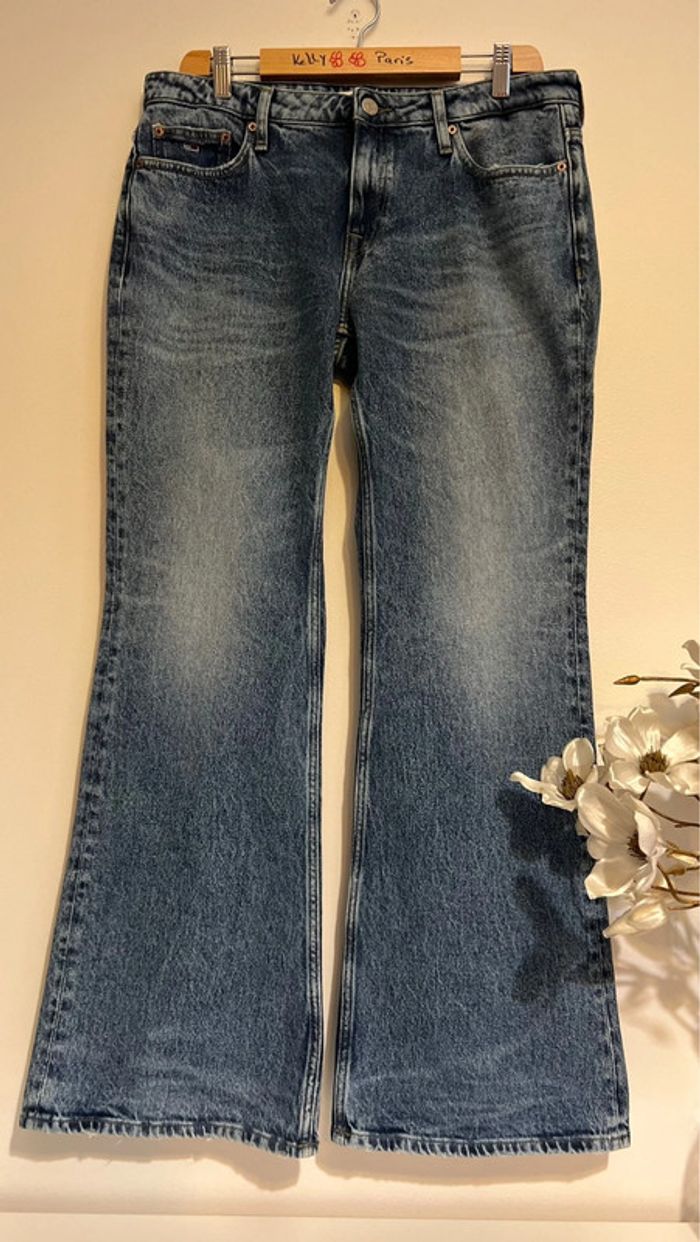 Superbe jean taille haute jambes larges 🤍🤍 - photo numéro 7