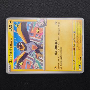 Carte Pokemon : Zapétrel - Aventures Ensemble
