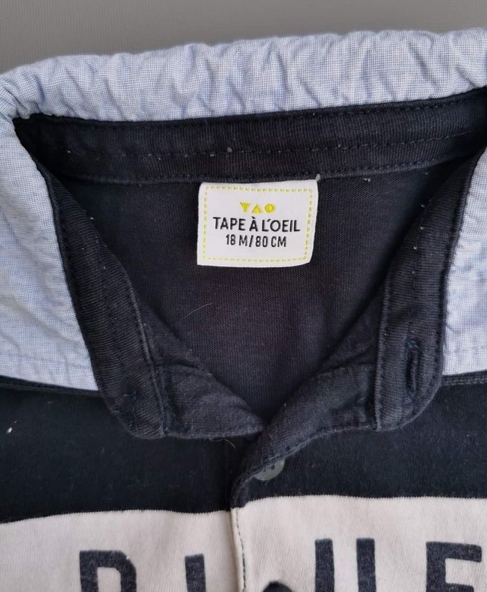 Tee-shirt ml 18 mois garçon tape à l'oeil - photo numéro 3