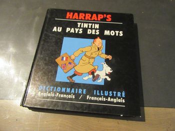 Tintin au pays des  mots dictionnaire illustré  Harrap's