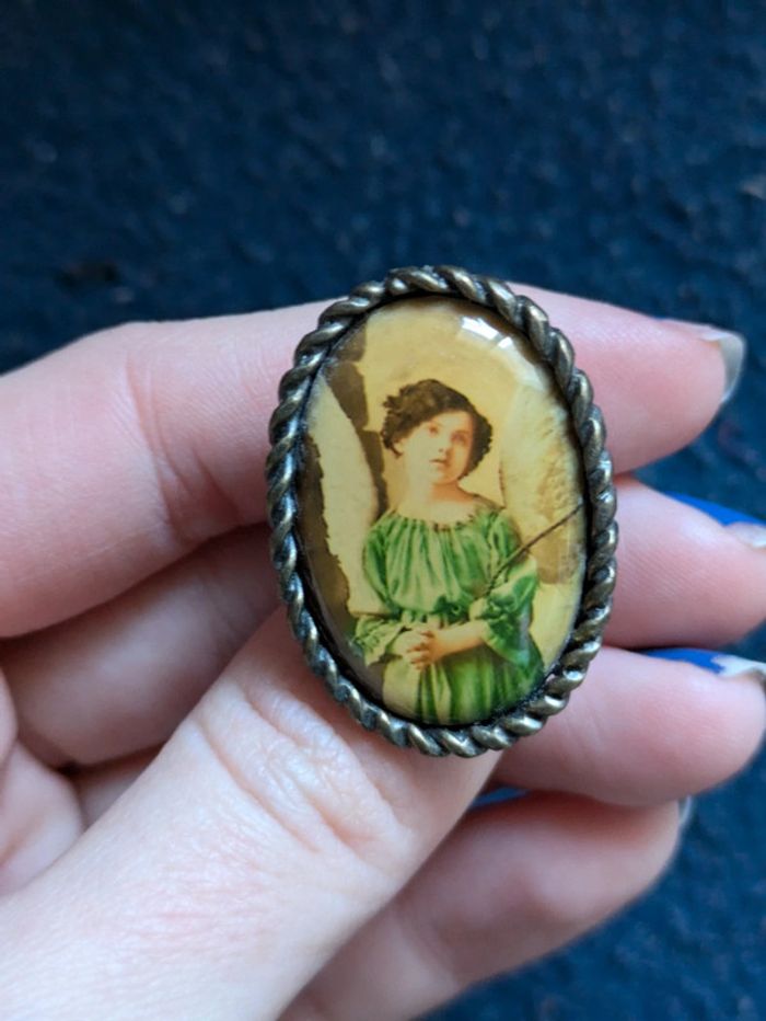 Bague style vintage tableau - photo numéro 2