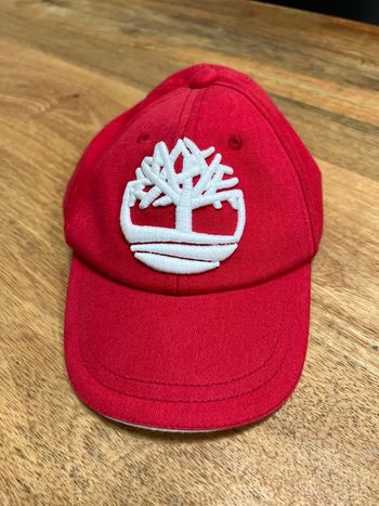 Casquette rouge garçon Timberland 6 mois