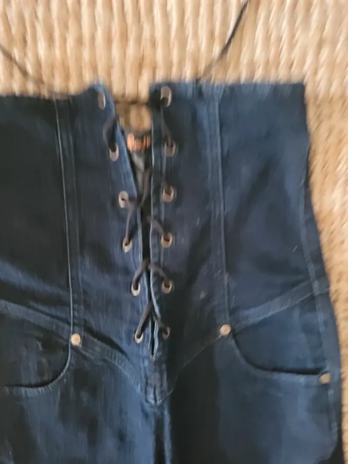 Pantacourt moulant taille ultra haute – Les P’tites Bombes – style Y2K - photo numéro 3