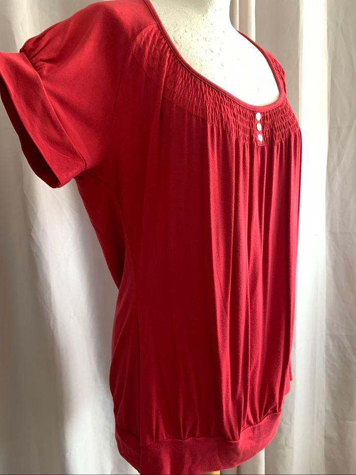 Blouse rouge - photo numéro 4
