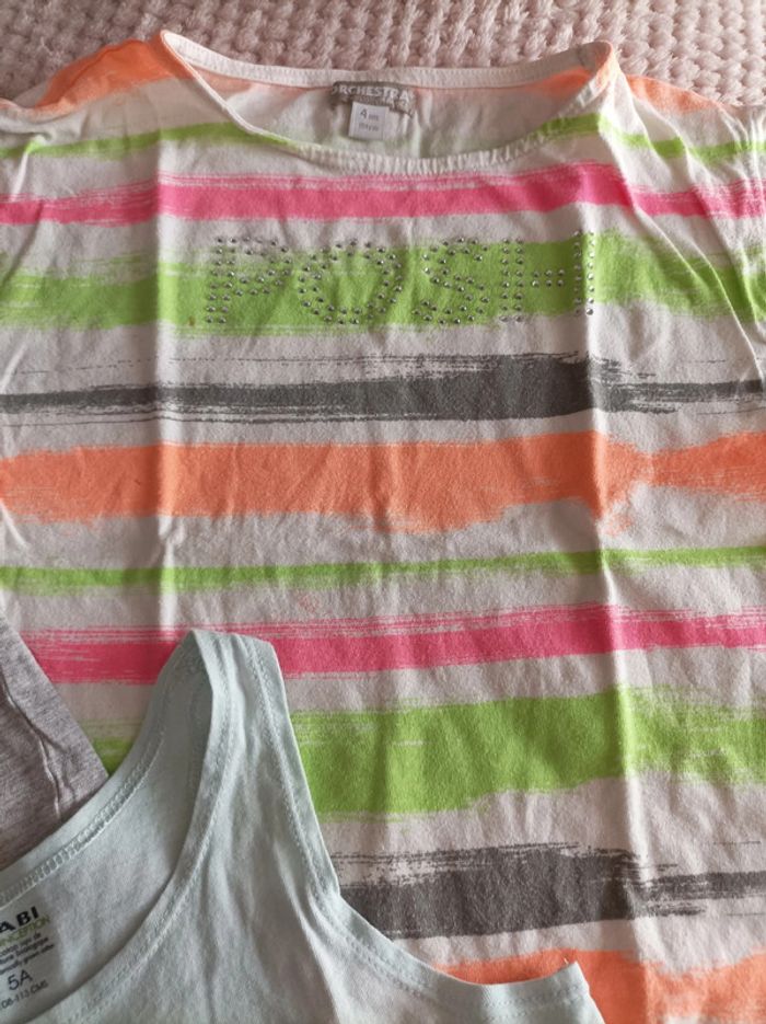 Lot t shirt 4/5 ans - photo numéro 4