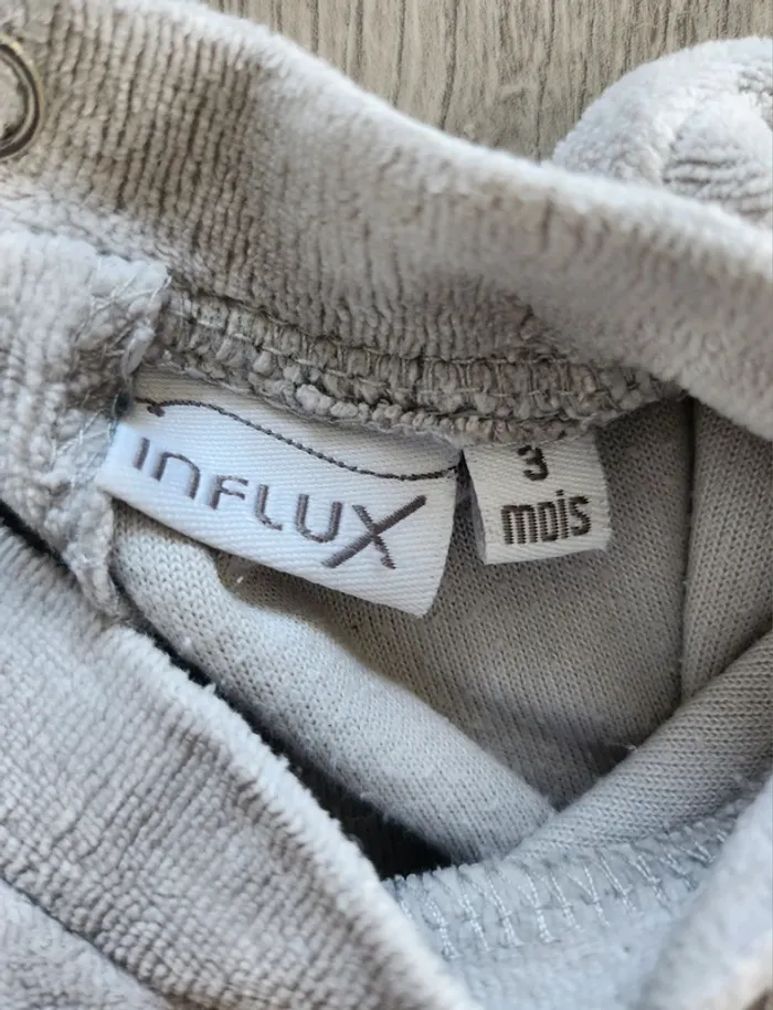 Lot de 2 pyjamas grenouillères garçon 3 mois - photo numéro 8