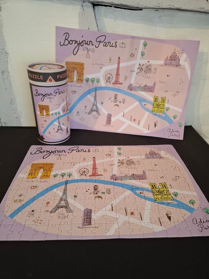 Puzzle Bonjour Paris - photo numéro 6