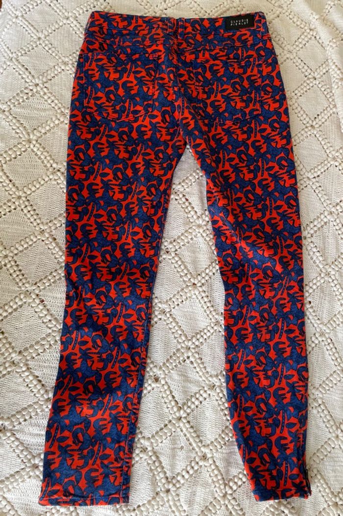 Pantalon slim Claudie Pierlot taille 38 - photo numéro 2