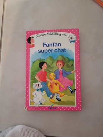 Livre cerf volant (fanfan super chat )