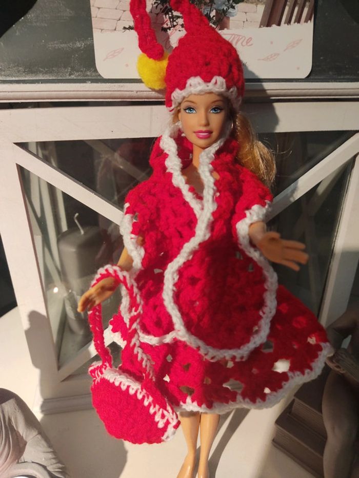 Vêtements pour Barbie Noël 3+1€ - photo numéro 2