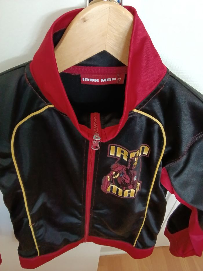 Veste Iron Man noir et multicolore - photo numéro 2