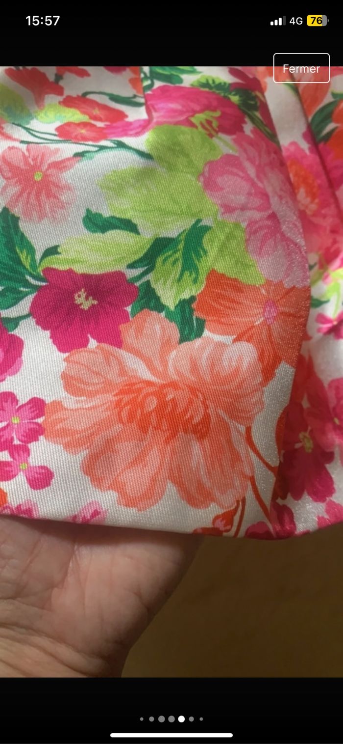 Très jolie robe à fleurs - photo numéro 6