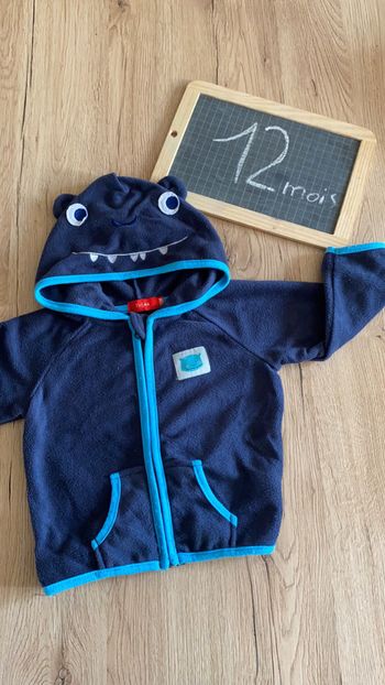 Veste zippée polaire