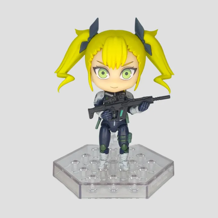 Figurine Kaiju "Kaiju No. 8" DFORM+ Kikoru Shinomiya Full Action Chibi - photo numéro 2