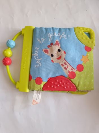 Livre en tissus Sophie La Girafe 🦒
