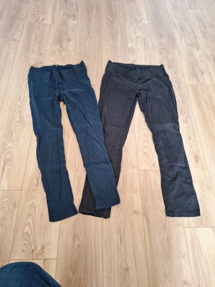 Lot de 2 Pantalons de grossesse