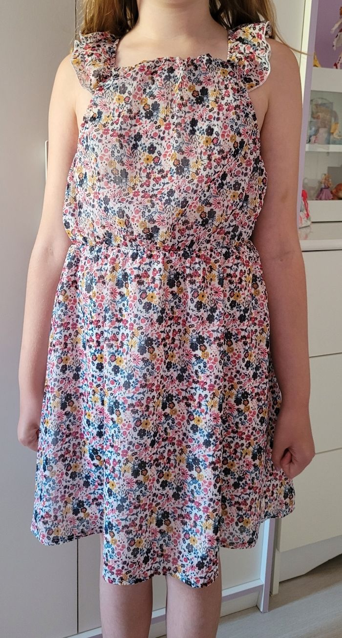 Robe été fleurie 10 ans gemo - photo numéro 3