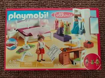 Playmobil Dollhouse - Chambre avec espace couture - 70208 - [NEUF]