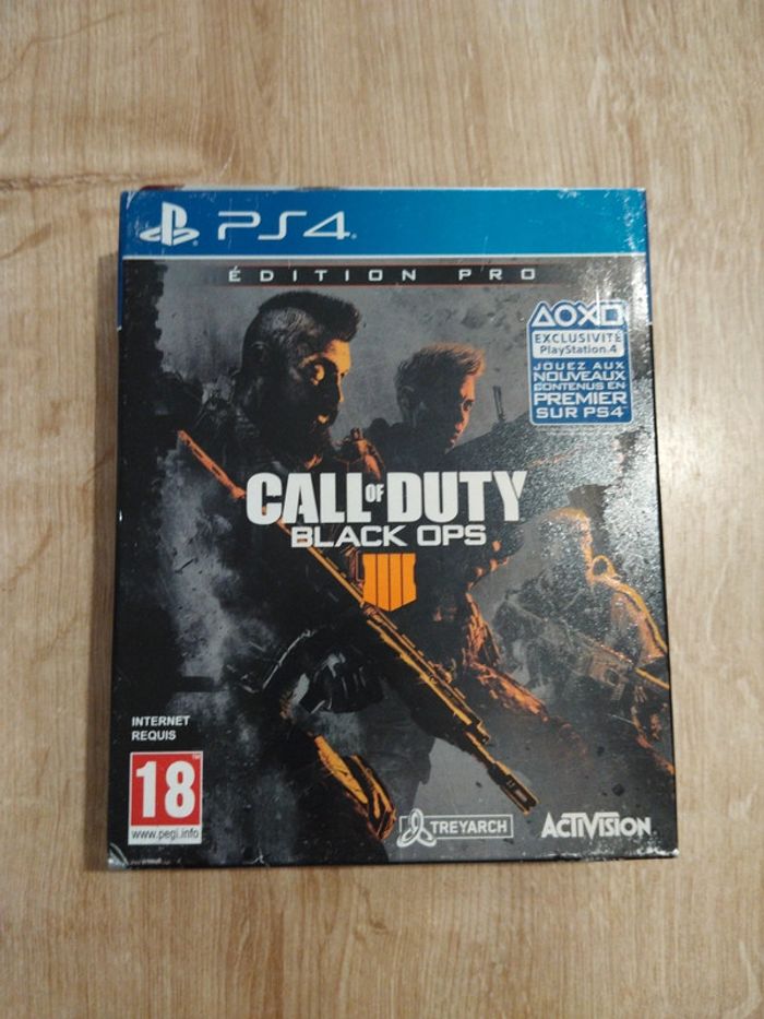 Call of duty Black ops 4 édition pro ps4