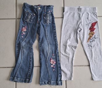 Jean et legging