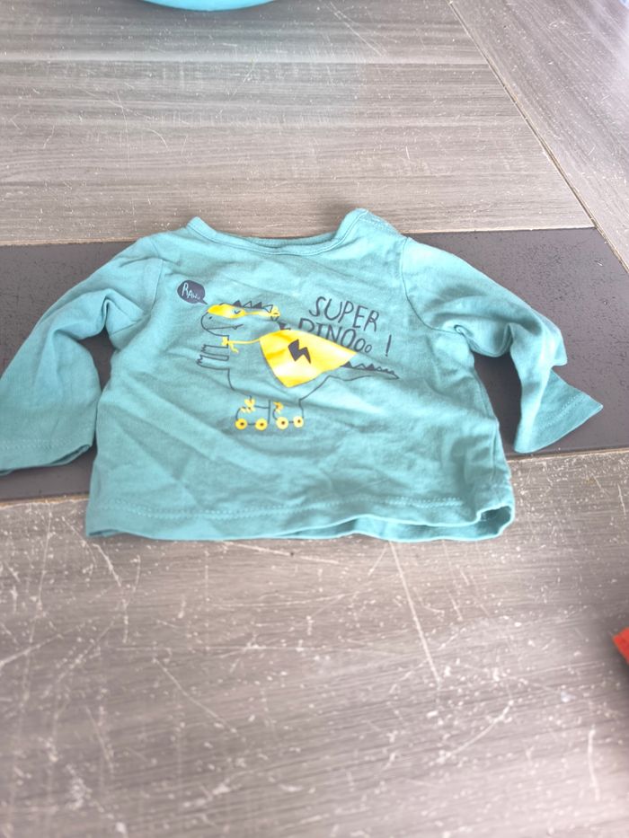 Lot de 4 tee shirt manches longues