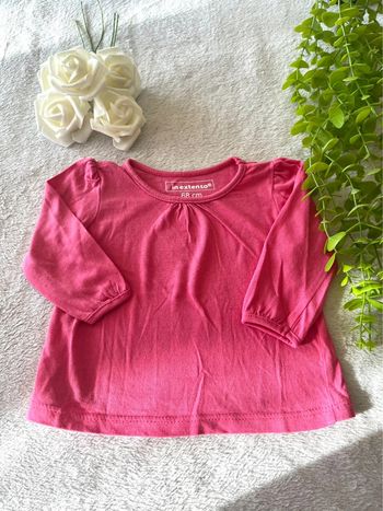 Très jolie tee shirt classique longue manche bébé fille