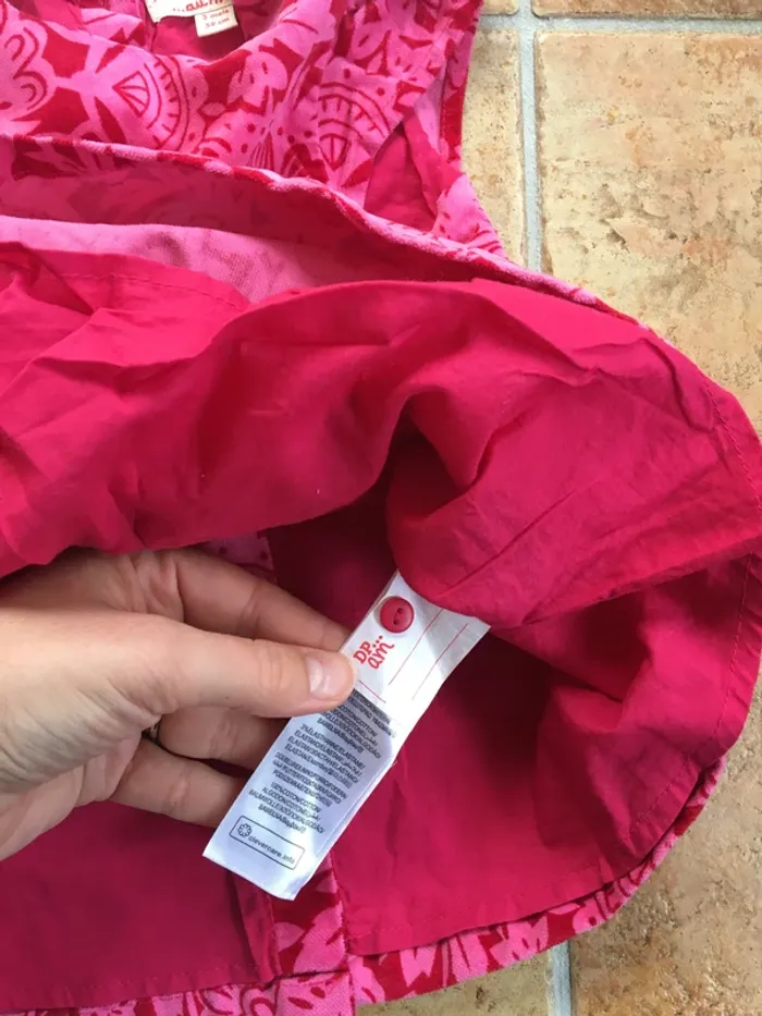 Robe velours rose - photo numéro 5