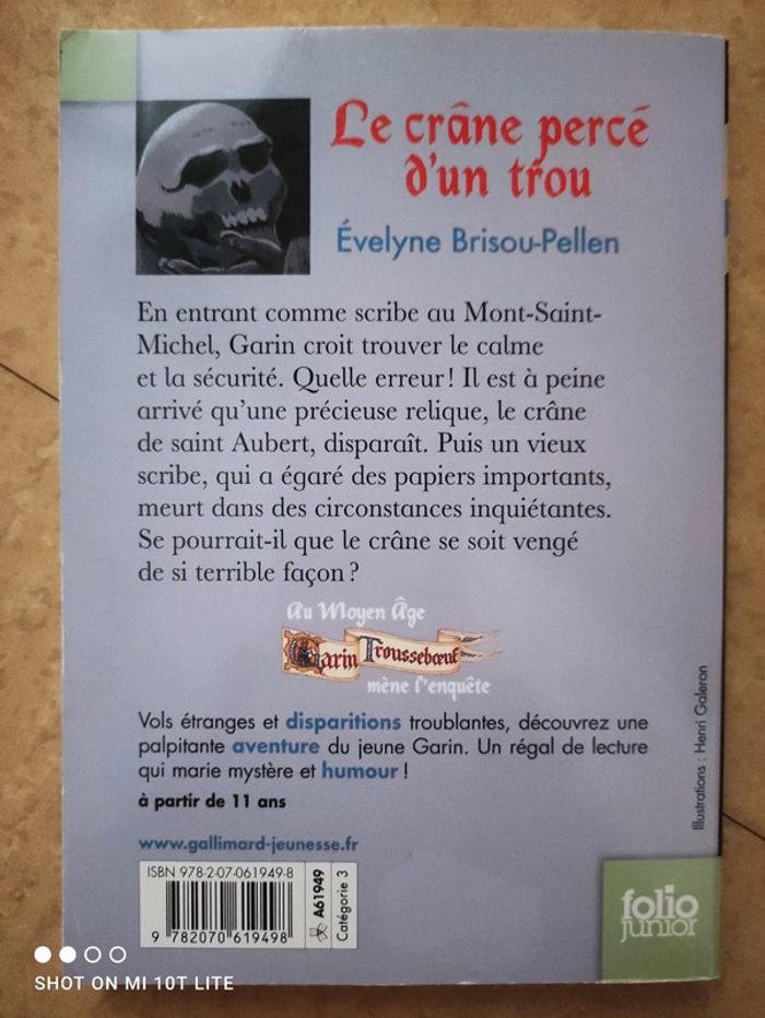 Le crâne percé d'un trou - photo numéro 2