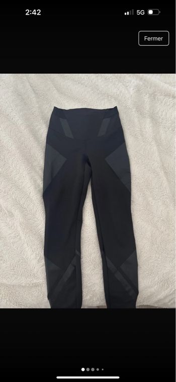 Legging sport noir 