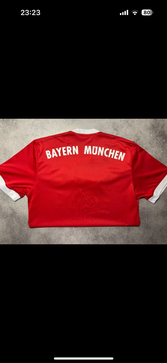 Maillot domicile Adidas du Bayern Munich année 2017/2018 - photo numéro 4