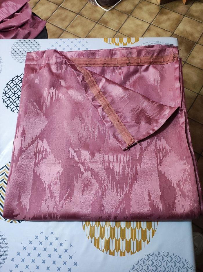 Rideaux vieux rose - photo numéro 2