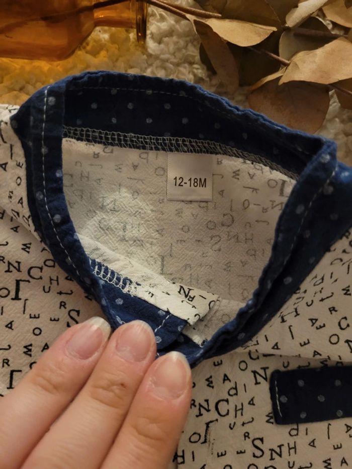 Chemise légère manche courte bebe garçon - photo numéro 2