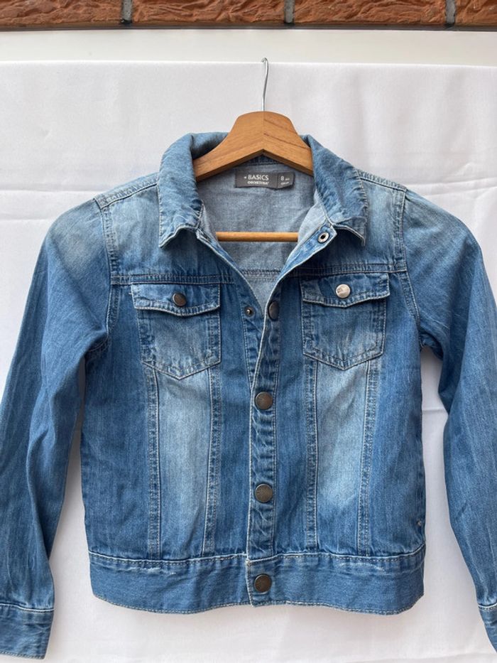 Veste en jean 8 ans garçon orchestra - photo numéro 2