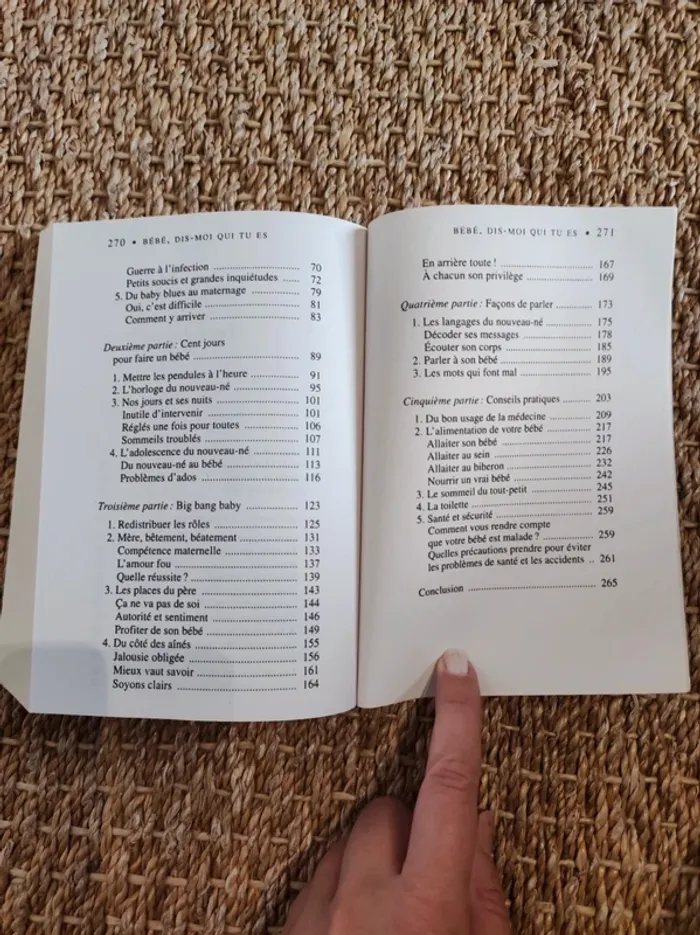 Livre "Bébé dis-moi qui tu es" - Dr Philippe Grandsenne - photo numéro 6