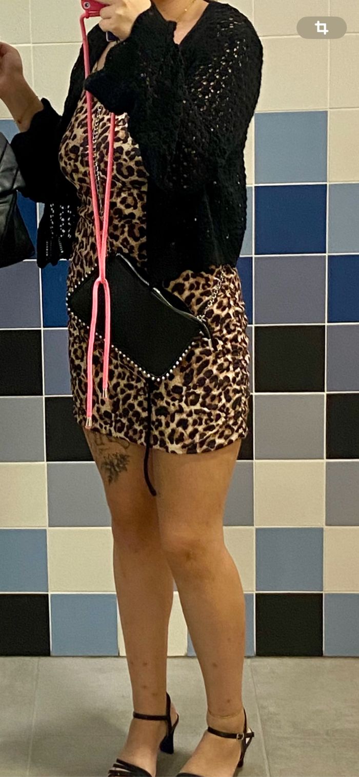 Robe SHEIN léopard