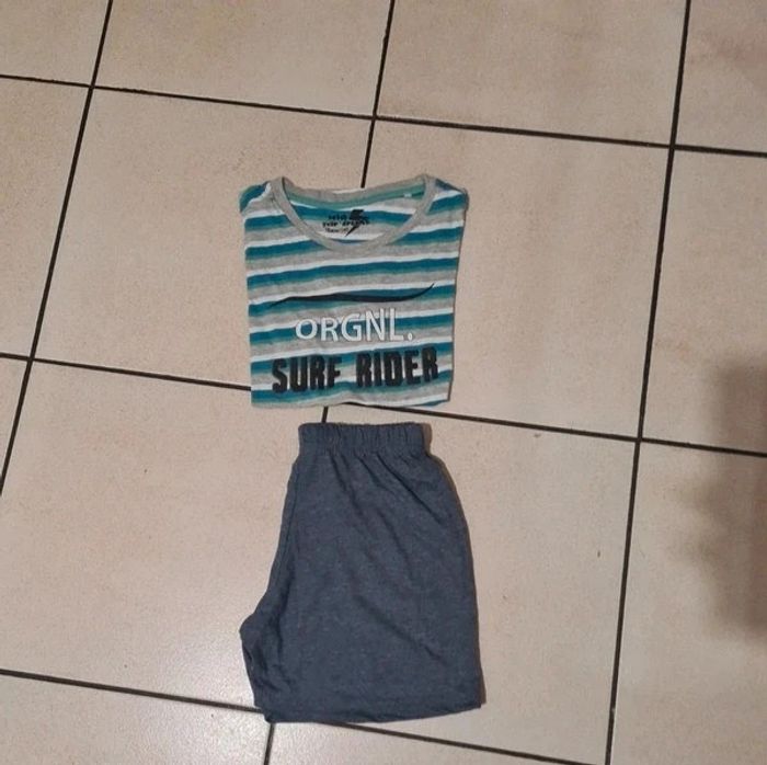 Pyjama short 10 ans