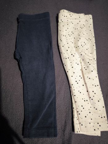 Lot de 2 leggings